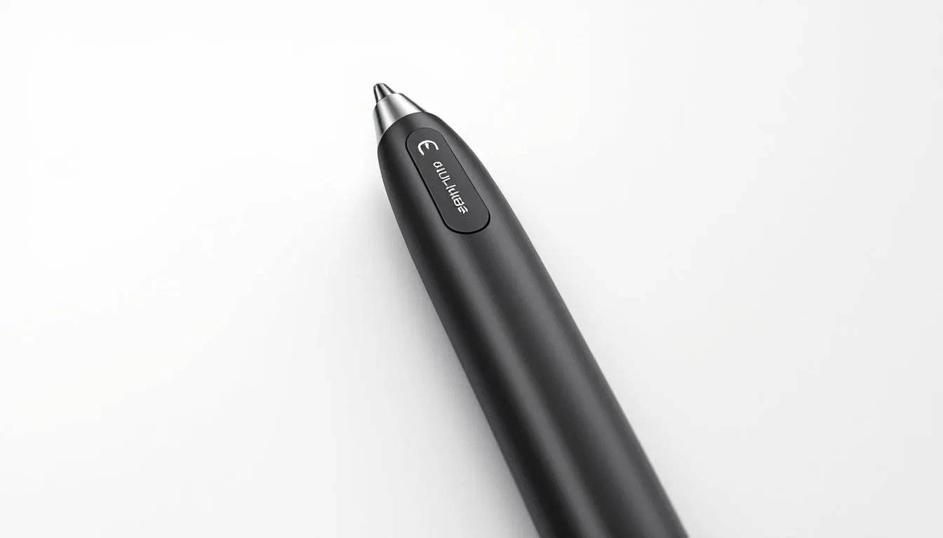 Un stylet professionnel utilisé sur une tablette, illustrant la précision et l'efficacité.
