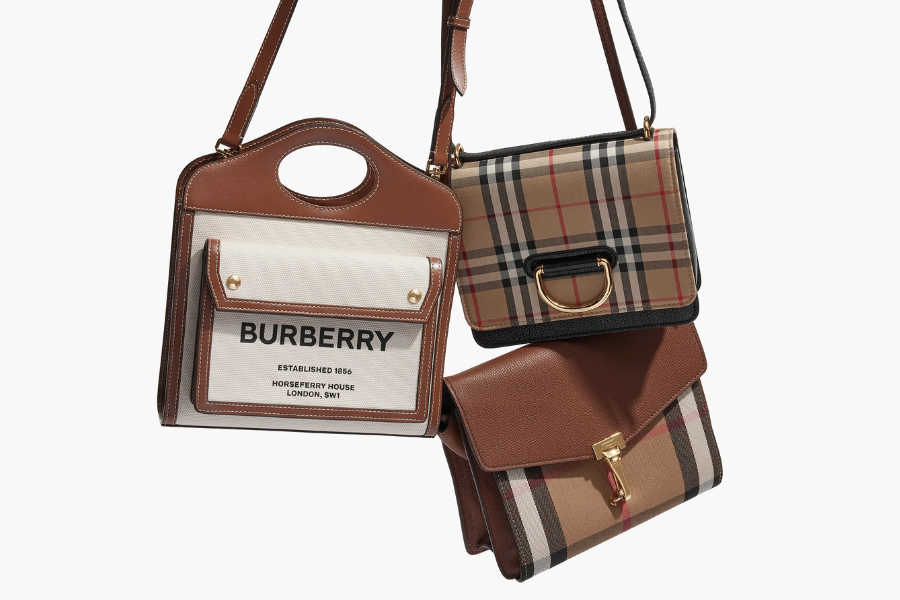 BURBERRY Leather-Trimmed Checked Coated-Canvas Messenger Bag for Men | MR  PORTER
