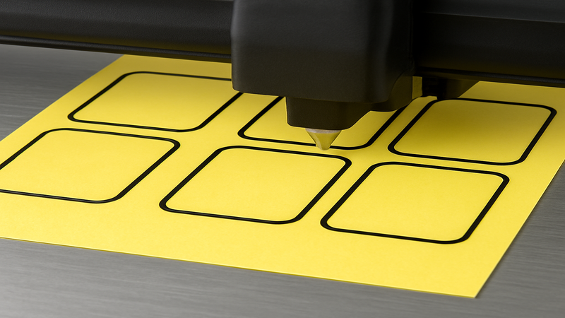 Kiss-cut labels don’t tear easily which further adds to their popularity