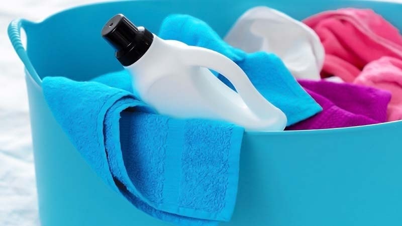 Vinegar and hand towels