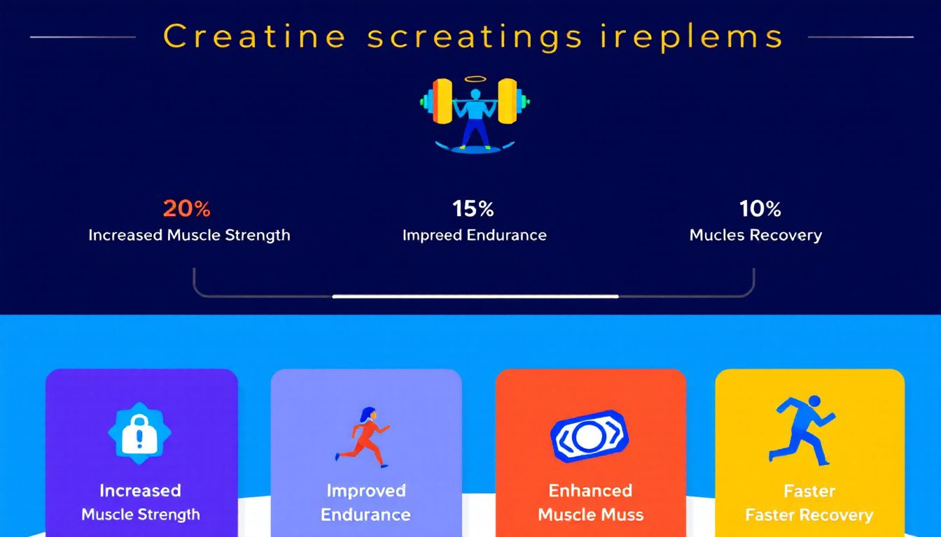 An overview of creatine supplements and their benefits.