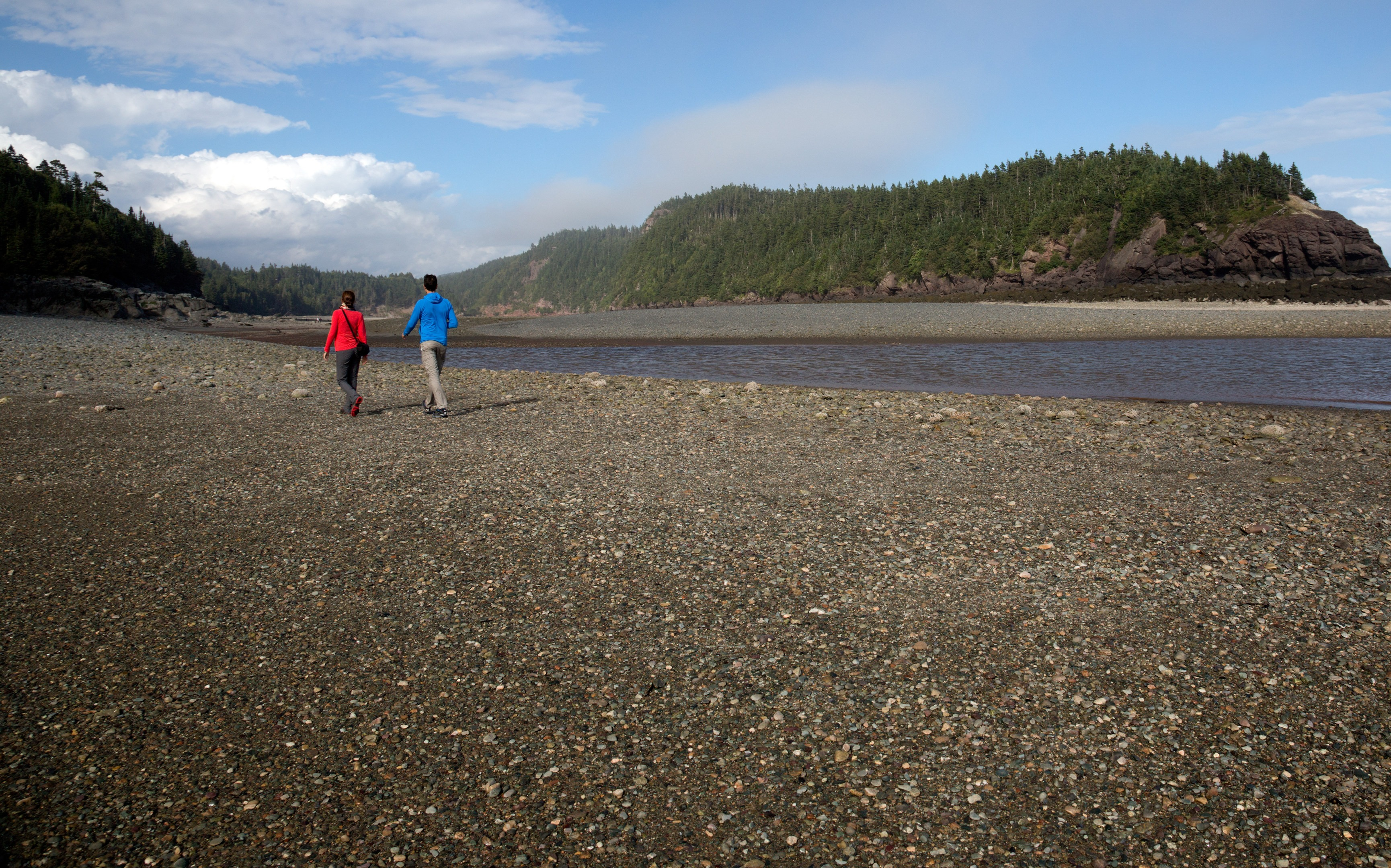 Point Wolfe River close by to wolfe campground/Point Wolfe Campground