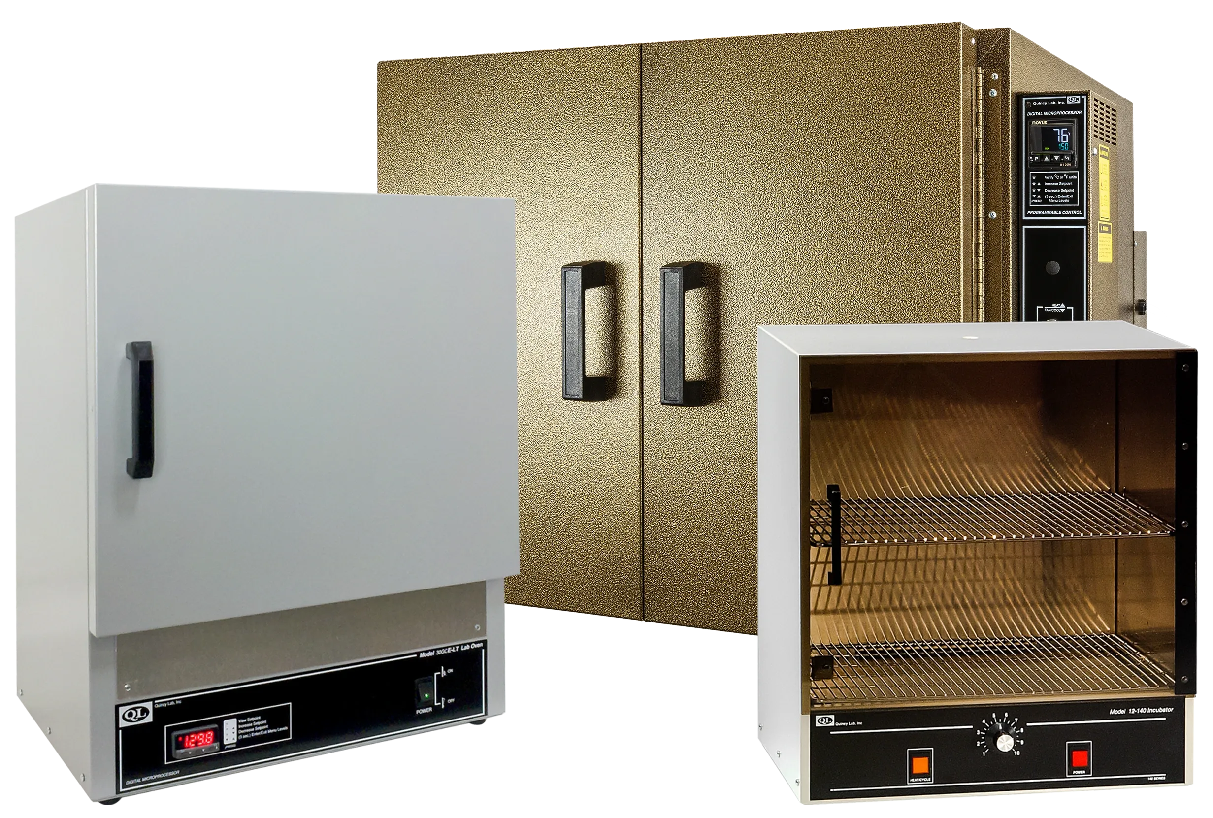 Lab oven with wide temperature range