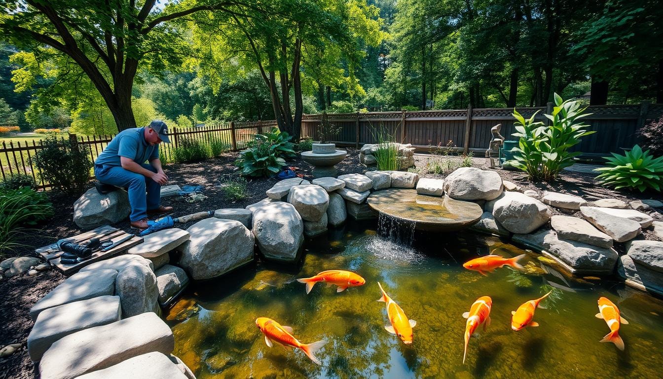quality koi pond builder
