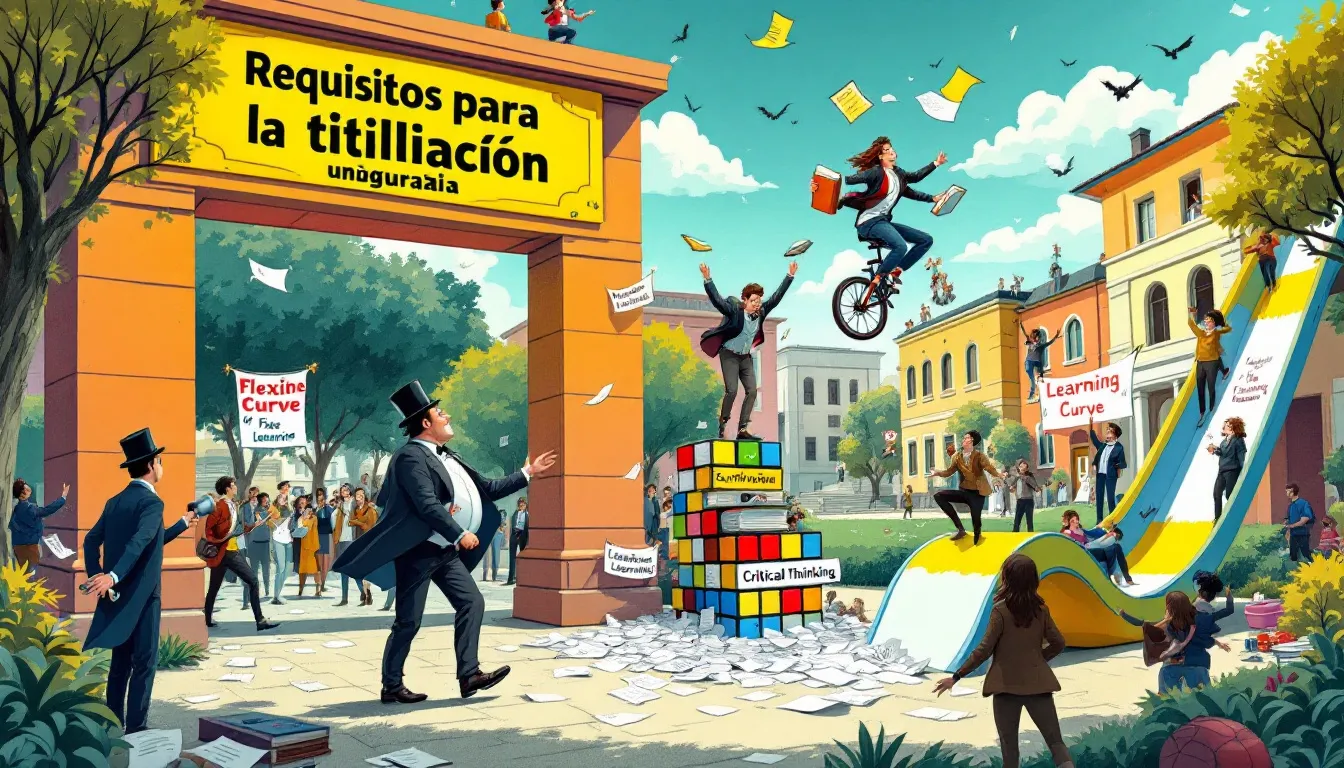 Requisitos para la titulación universitaria.