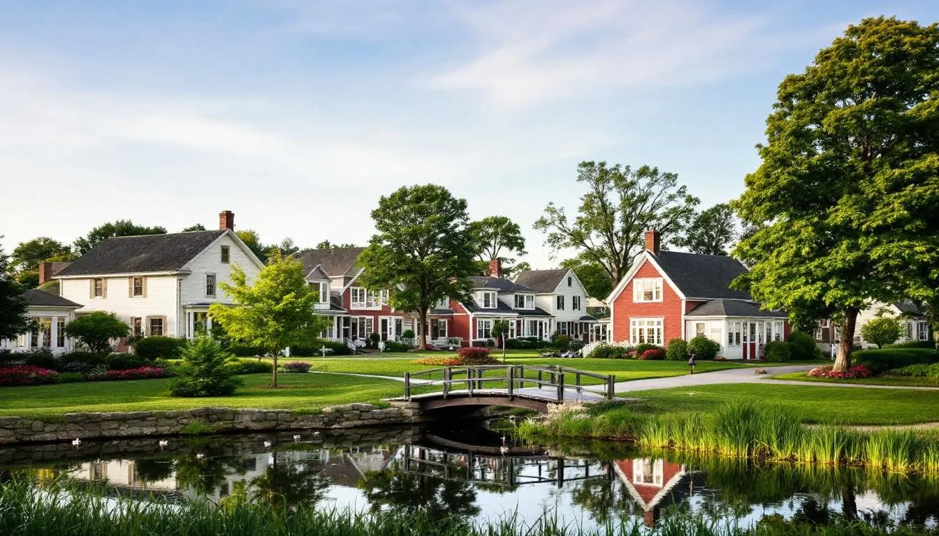 A scenic view of Branford, CT showcasing its beautiful landscape.