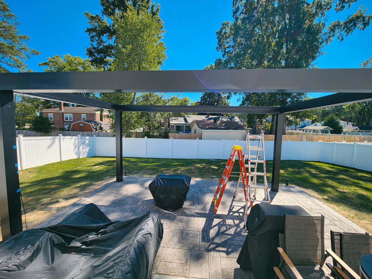 A DIY pergola is a simple way to save a few bucks on your outdoor project.