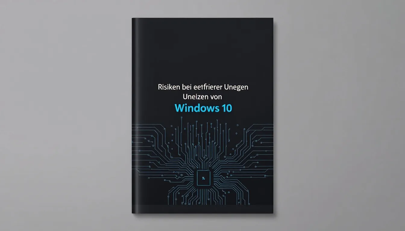 Risiken bei weiterer Nutzung von Windows 10.