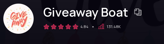 Giveaway boat bot icon