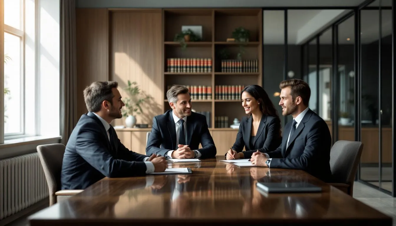Comprehensive estate planning services being discussed in a law office.