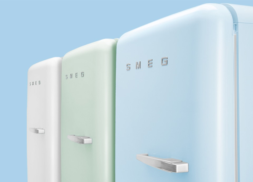 Smeg Refrigerator | Photo from smeg.com 