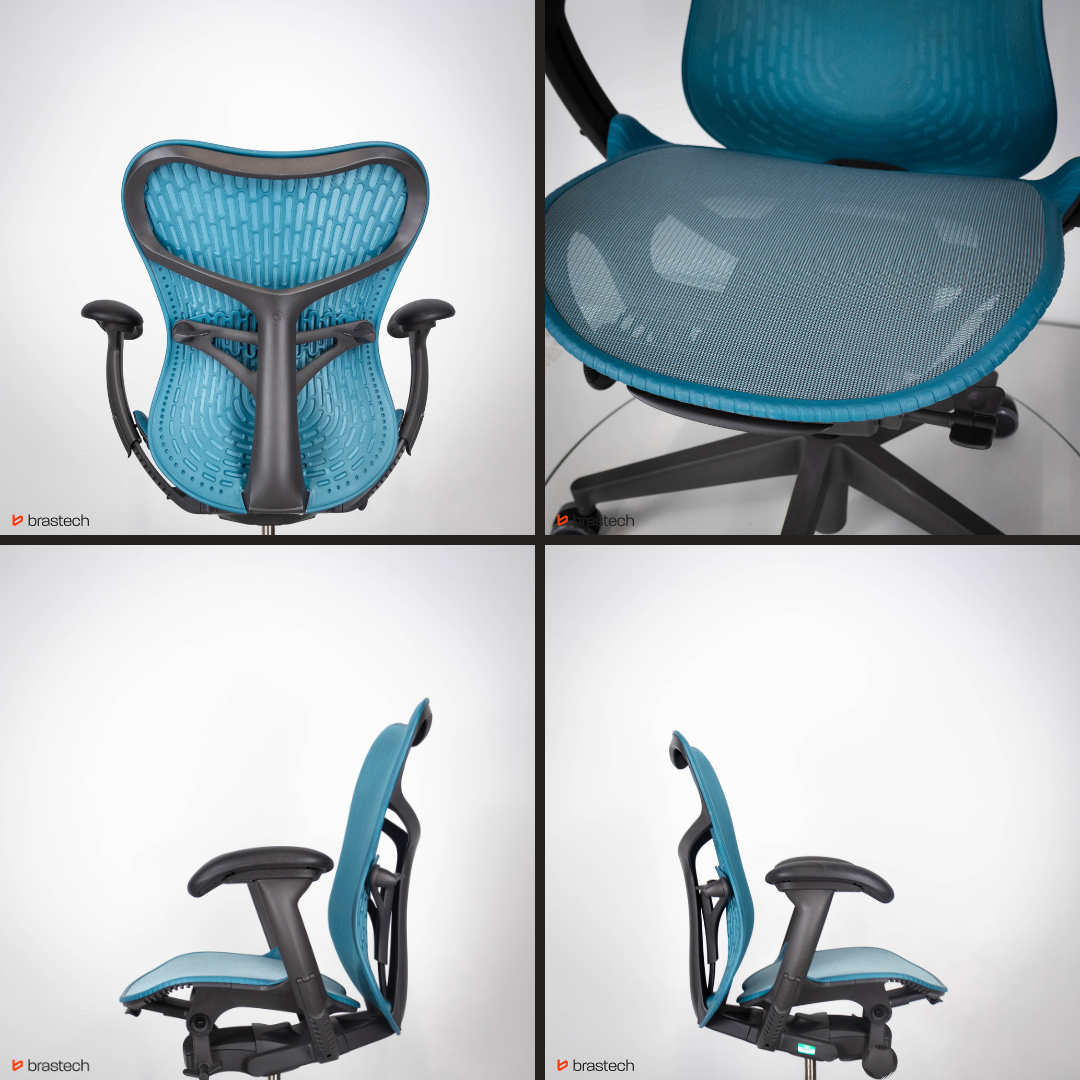 Fotel biurowy ergonomiczny - ranking Brastech 8 Ergonomiczny fotel biurowy Herman Miller Mirra 2