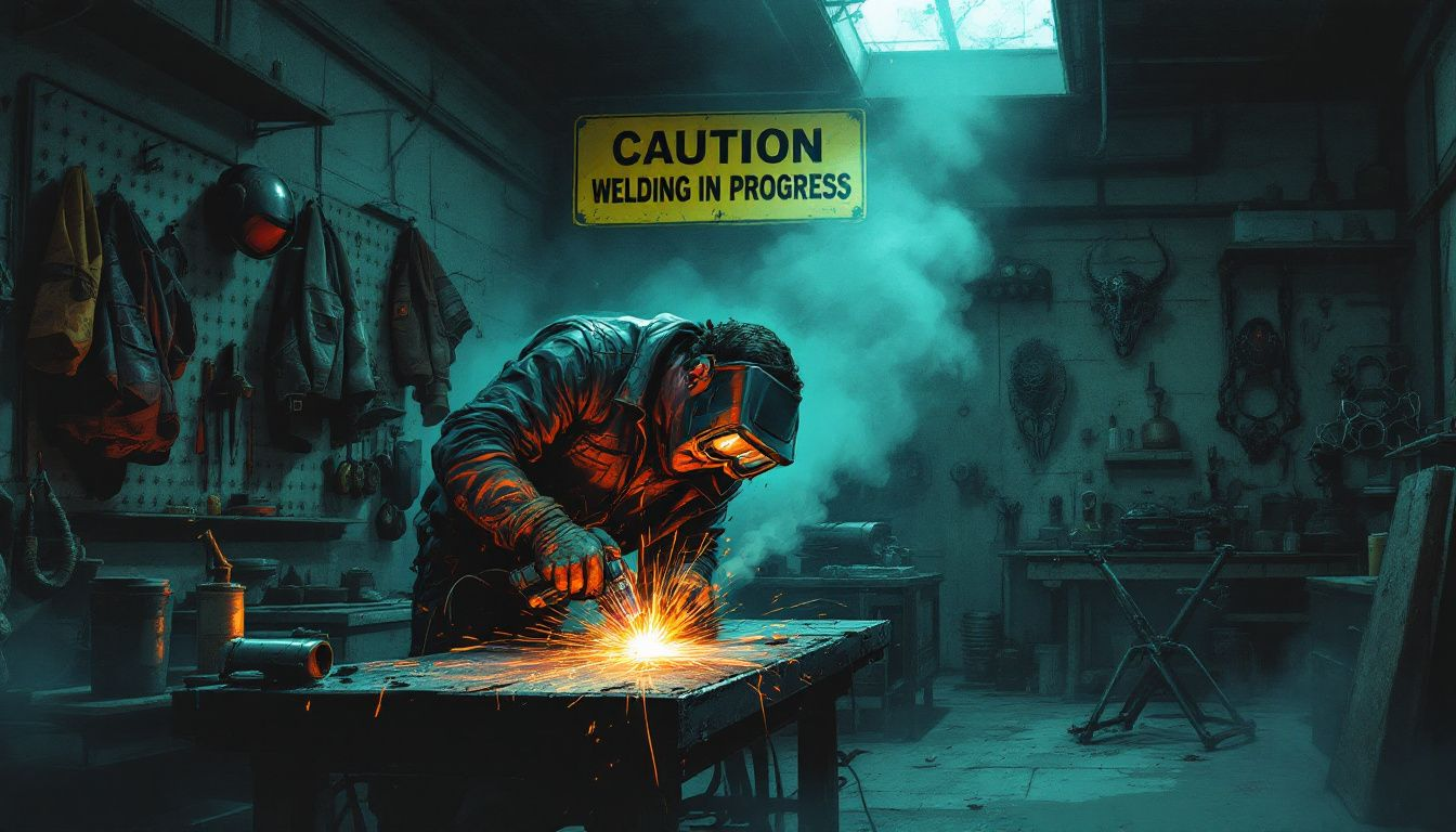 Safety gear and precautions when using used MIG welders.