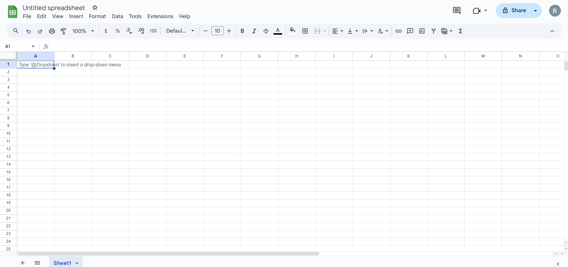 Google-Sheets