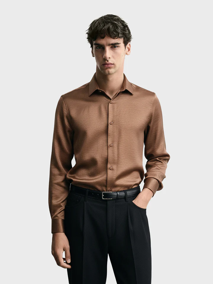 Brown Shirt For Men