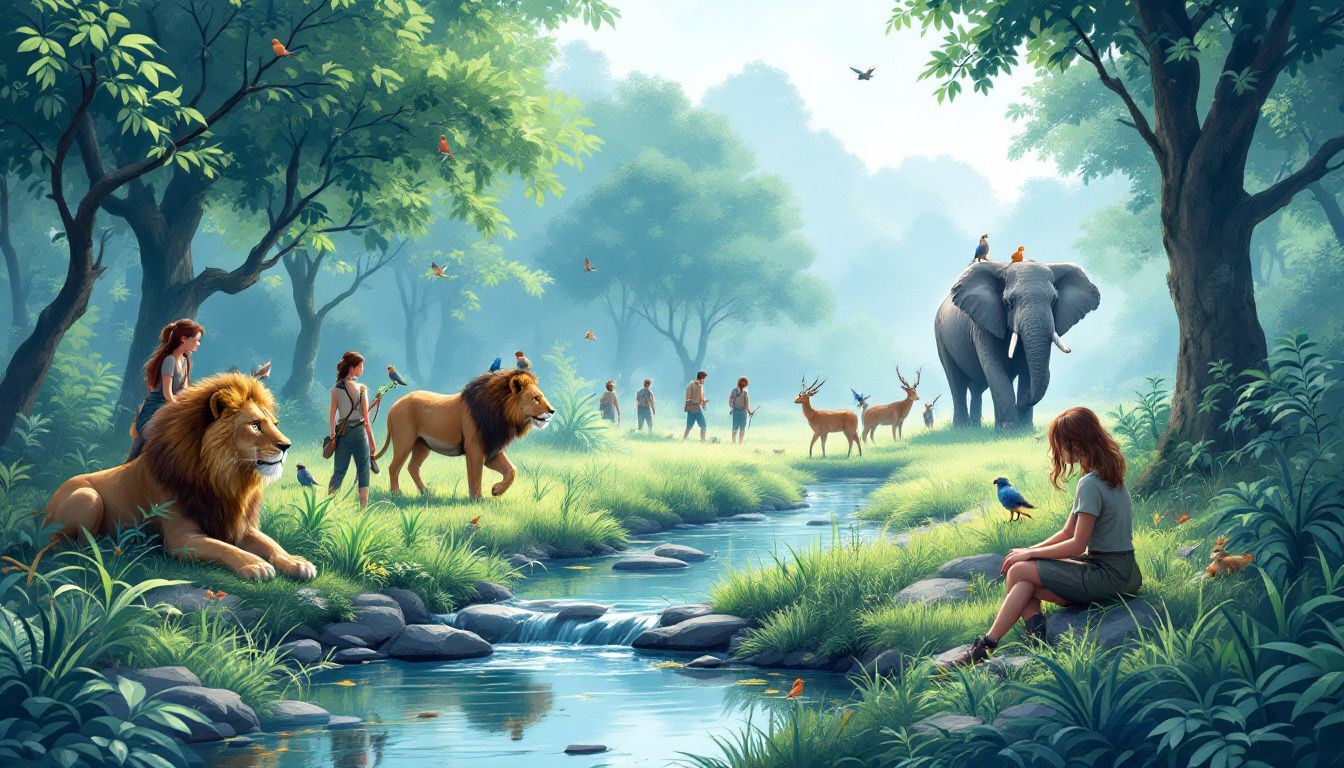 Effective wildlife management strategies in action.