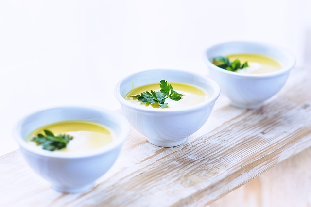 parsley, leek, potato