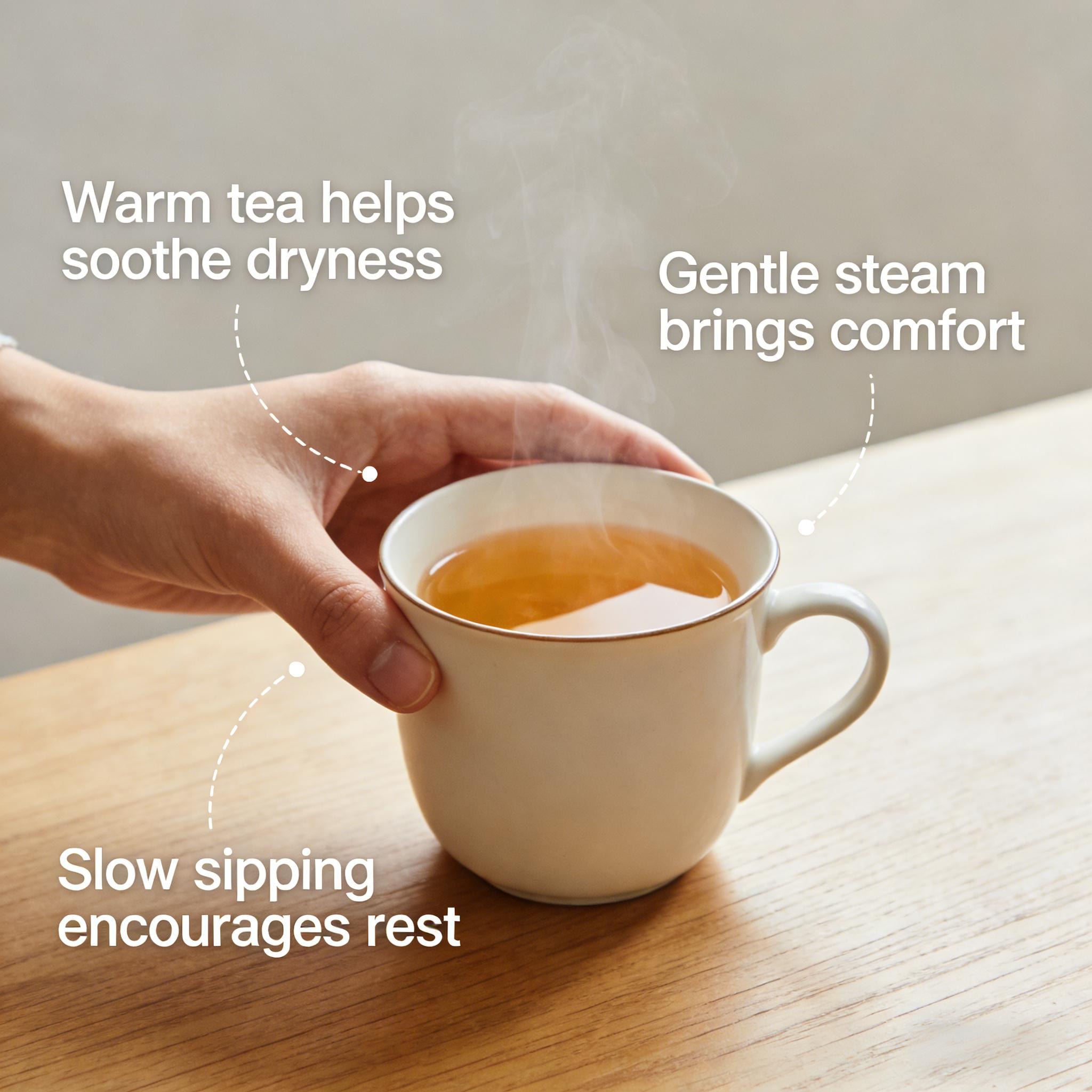 Why Tea Helps Relieve a Sore Throat
