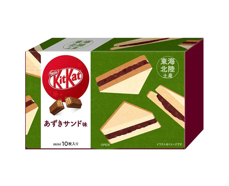 Kit Kat Japan Tokai-Hokuriku Azuki Sandwich