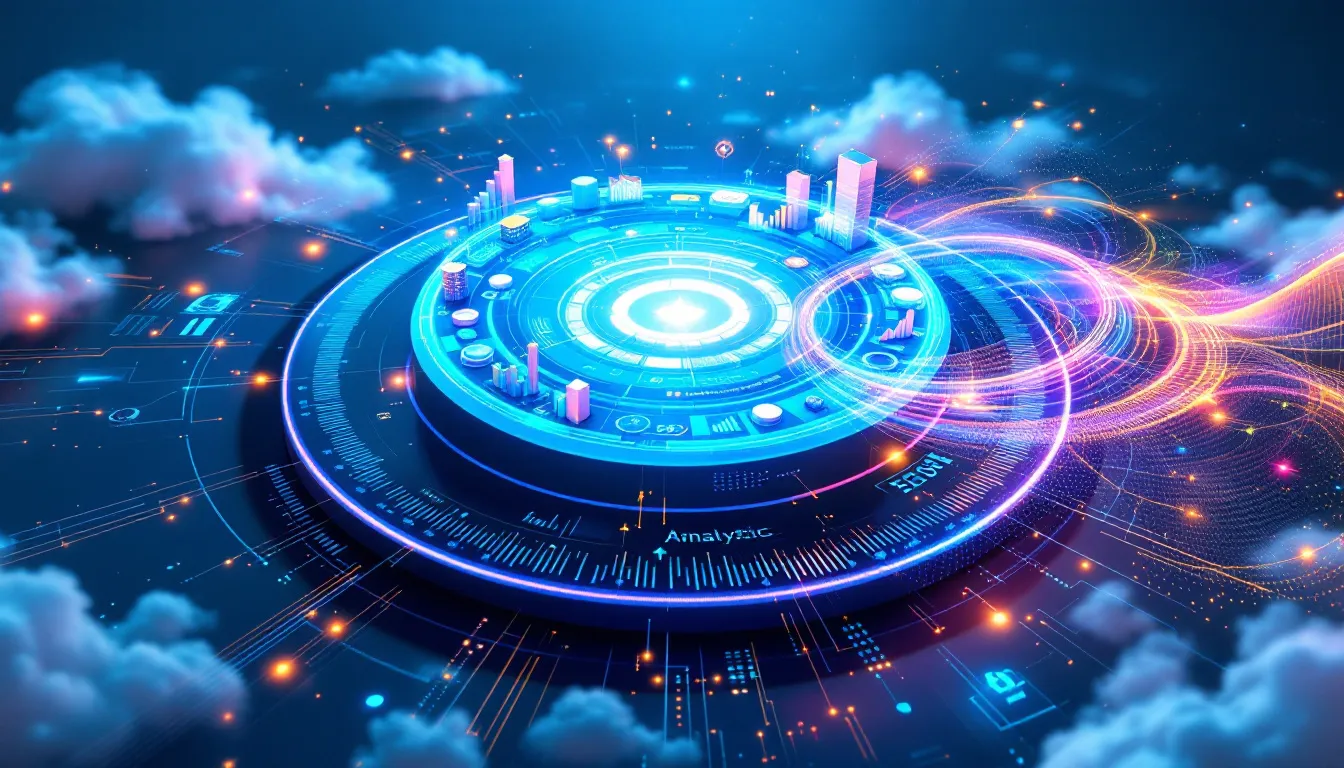 An image showing real-time data access and analytics in action.