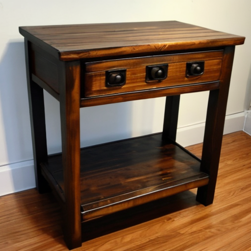 Some new paint or stain can transform old, used furniture into a beautiful piece.