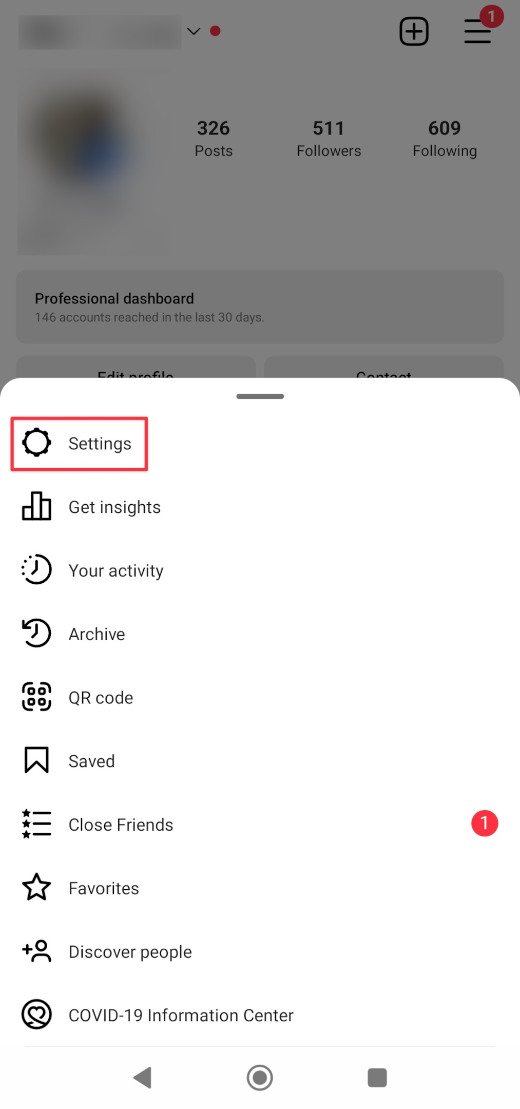 Remote.tools shows settings under Instagram profile
