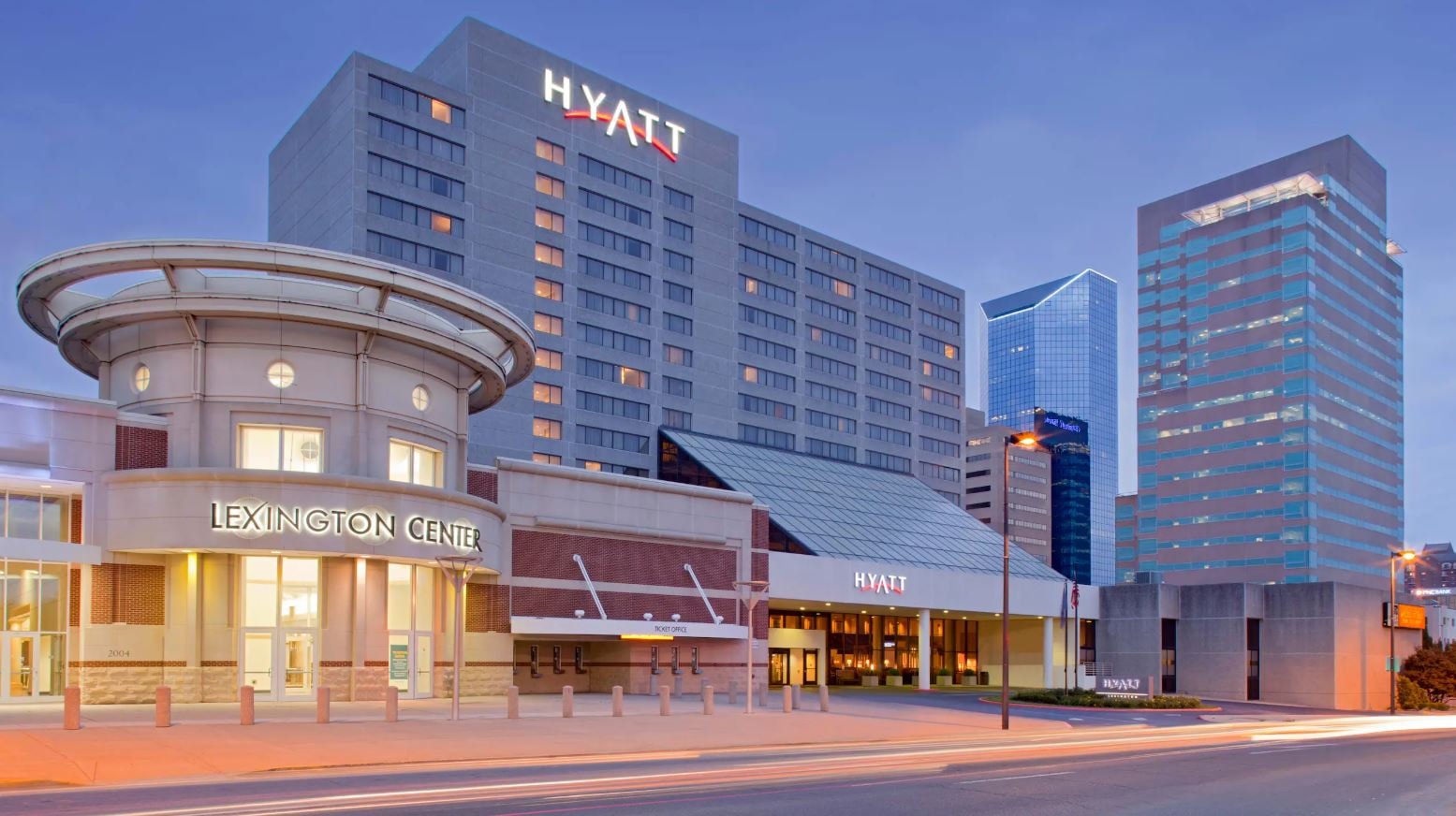 Exterior view of Hyatt Regency Lexington