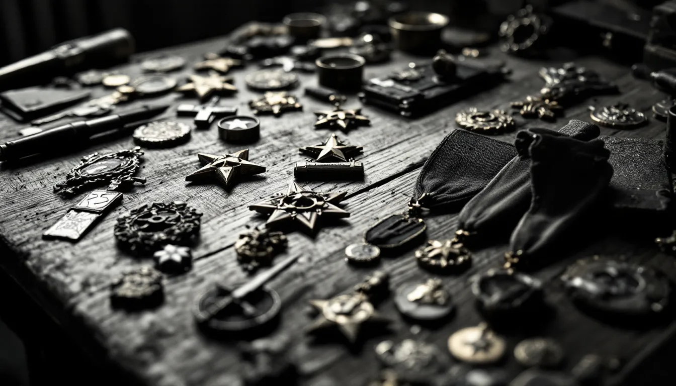 Wycena pamiątek wojskowych, w tym odznaczeń i medali.