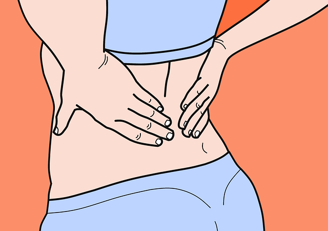 pain in lower back