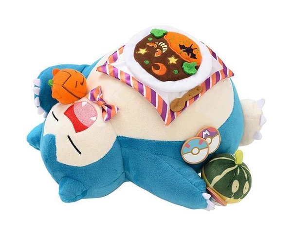 Pokemon Pumpkin Banquet Plush: Snorlax