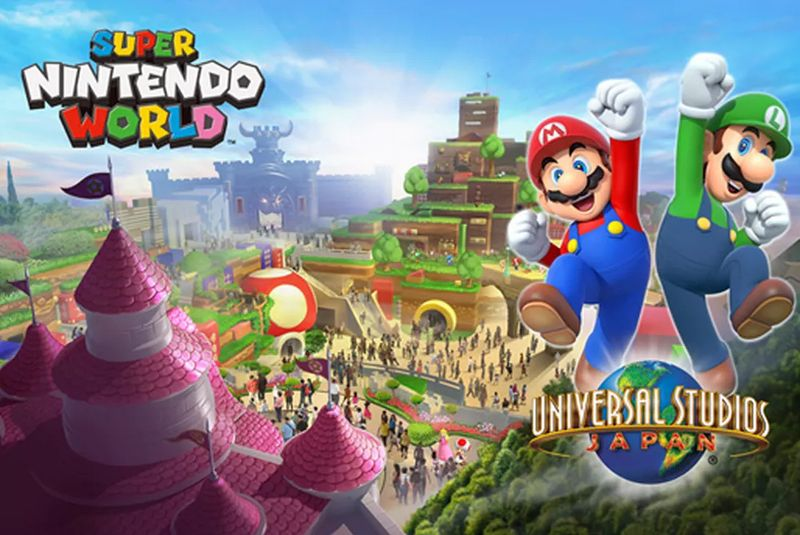 Image: USJ Japan Super Nintendo World at Universal Studios Japan (Osaka)