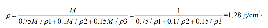 Density calculation