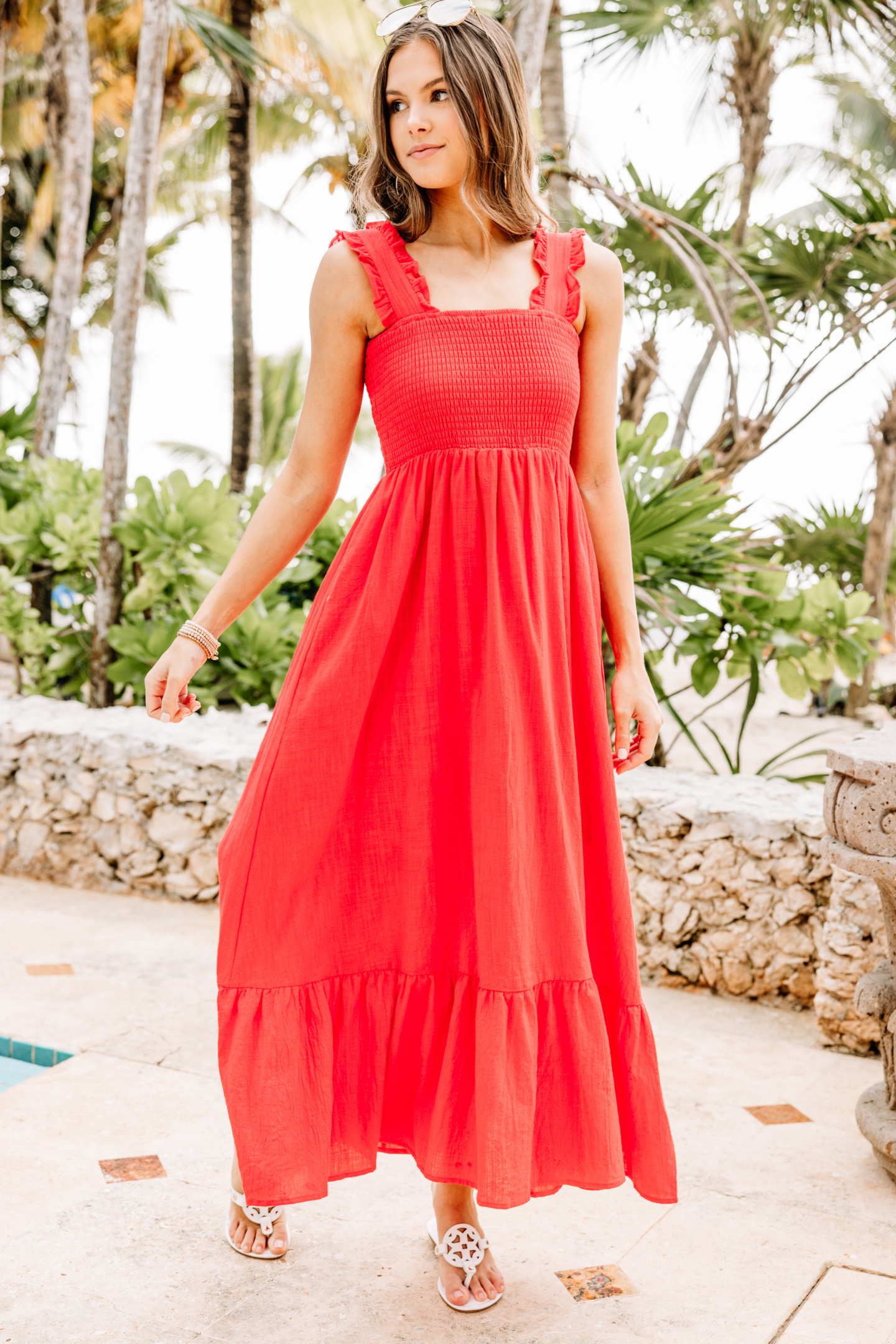 https://shopthemint.com/products/easy-love-red-smocked-maxi-dress?variant=39349844443194
