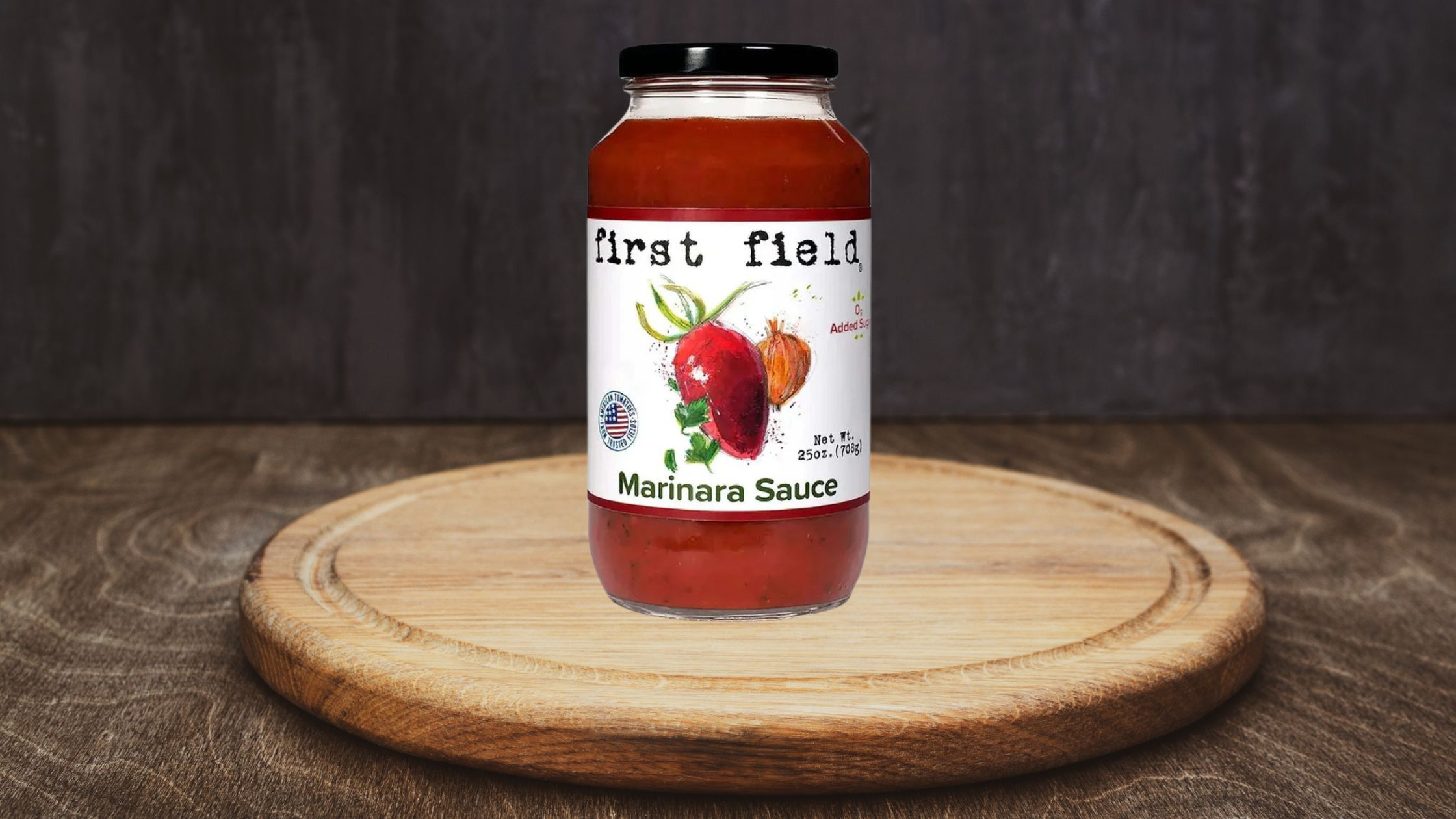 First Field Sugar-Free Marinara Sauce - 25oz jar