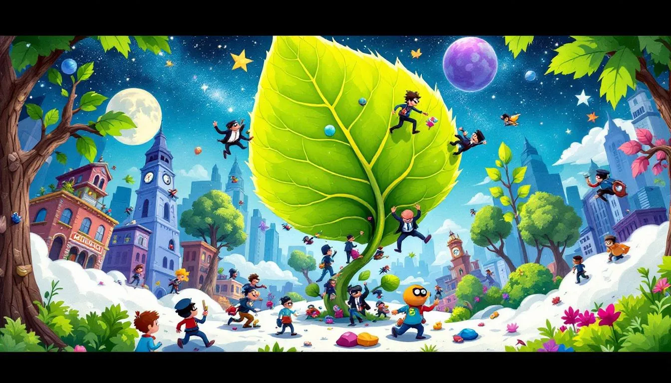 Ein spannender Spielablauf von MicroMacro Crime City mit verschiedenen Kriminalfällen.