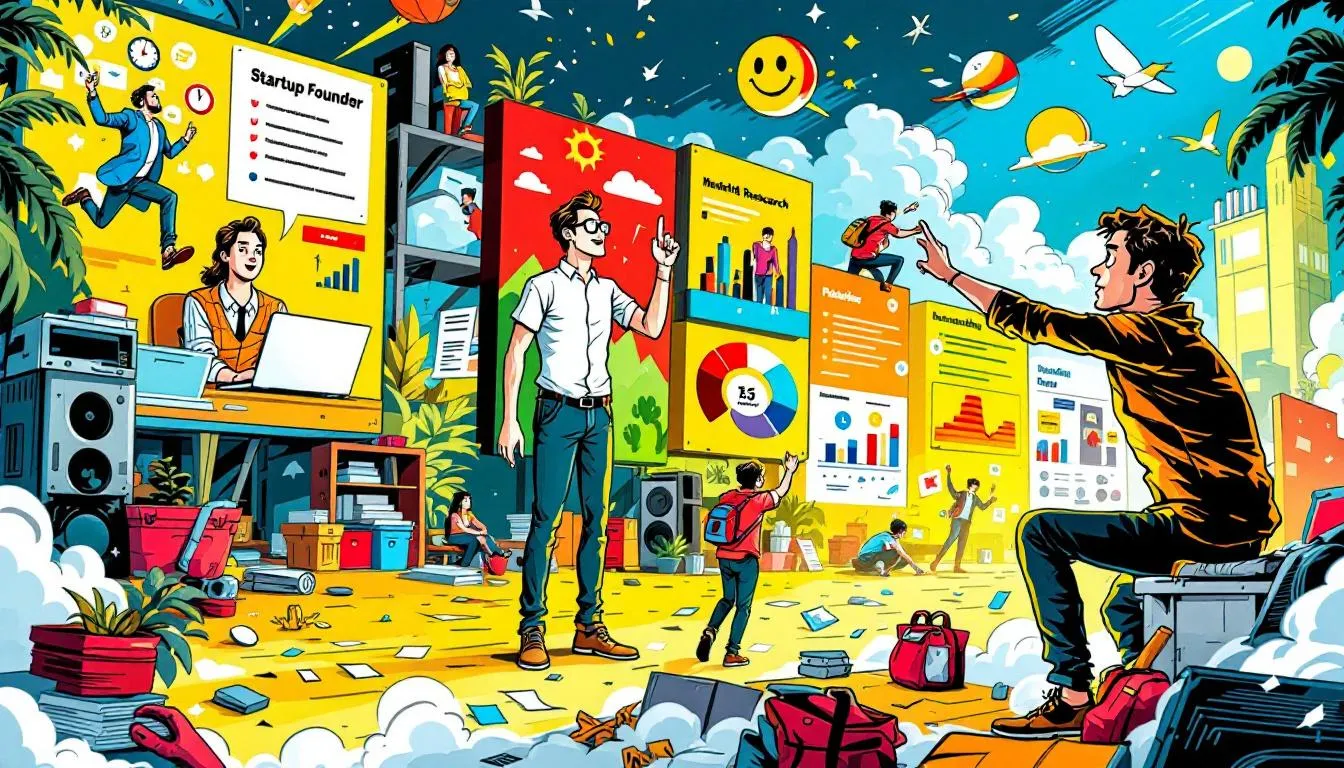 A visual guide to key strategies for bootstrapping your startup.