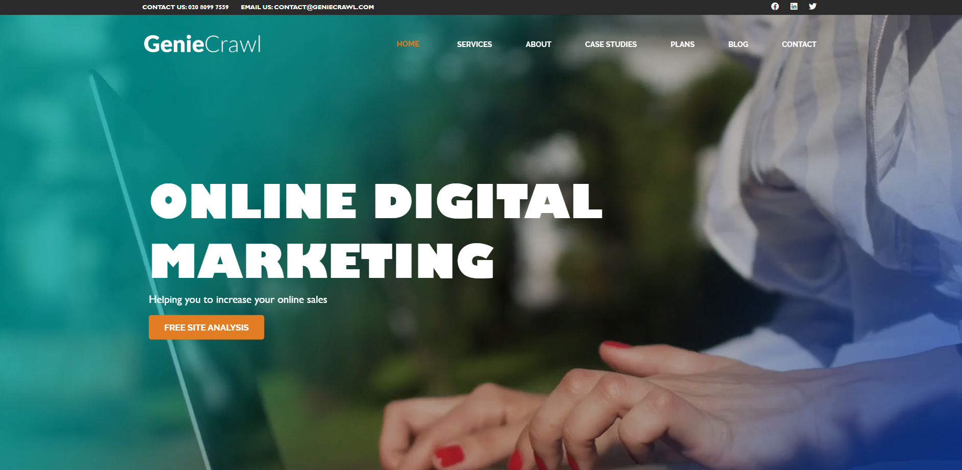 GenieCrawl Online digital Agency