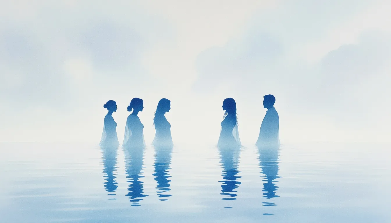 Akustische Botschaften, die von verstorbenen Angehörigen stammen.