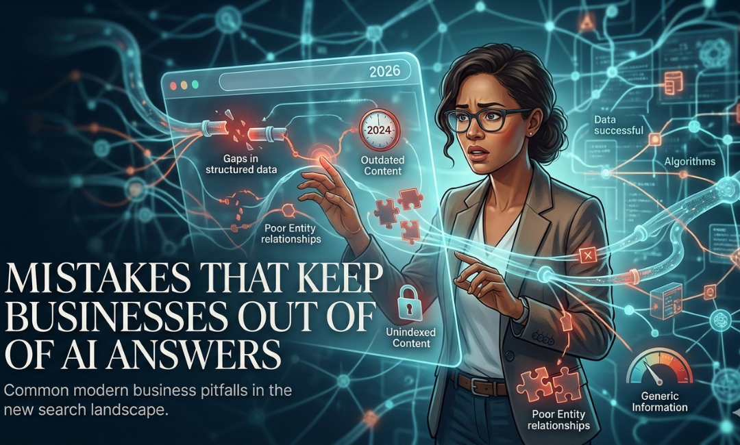 Mistakes That Keep Businesses Out of AI Answers