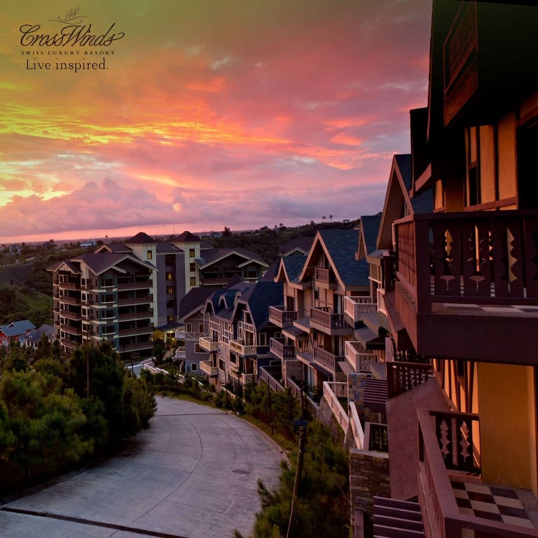 Image inside the luxury community of Crosswinds Tagaytay