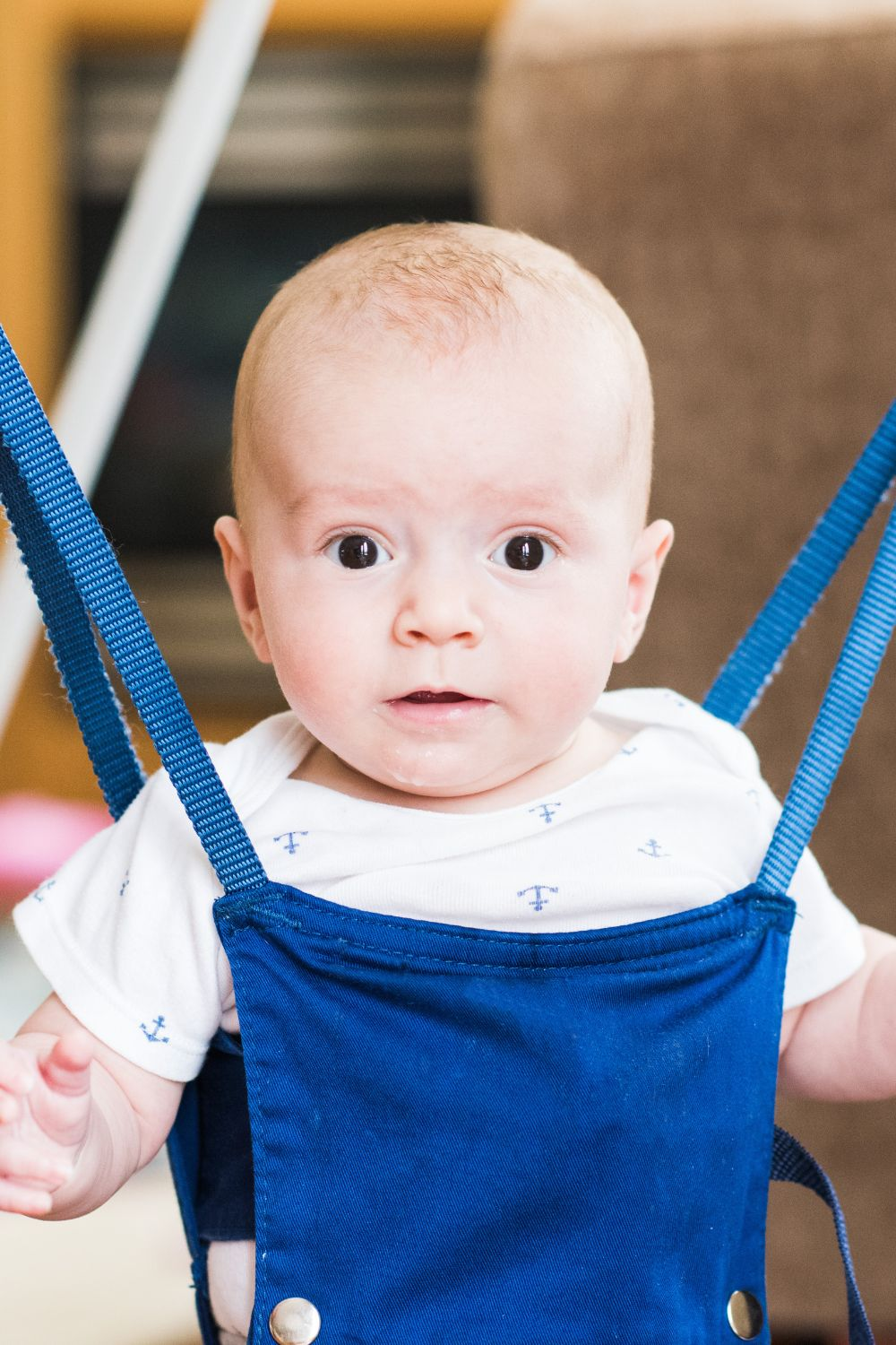 Baby in a baby jumper