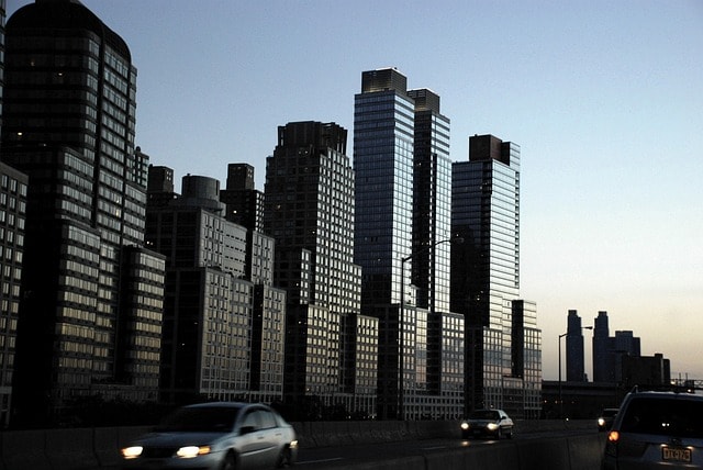 new york, skyscrapers, cityscape