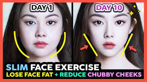 🥇BEST FACE EXERCISES TO LOSE FACE FAT FAST + REDUCE CHUBBY CHEEKS + GET A  SLIM FACE IN 10 DAYS - YouTube