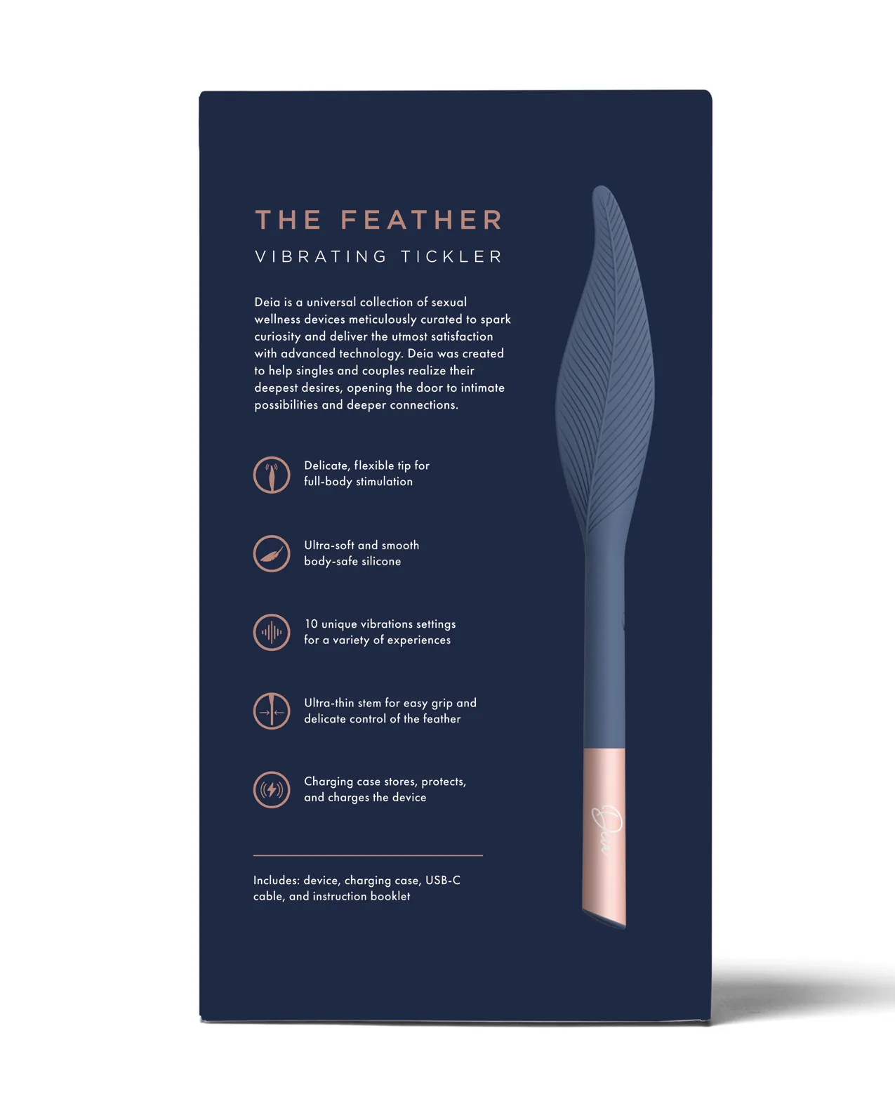 Deia the Feather with Charging Case