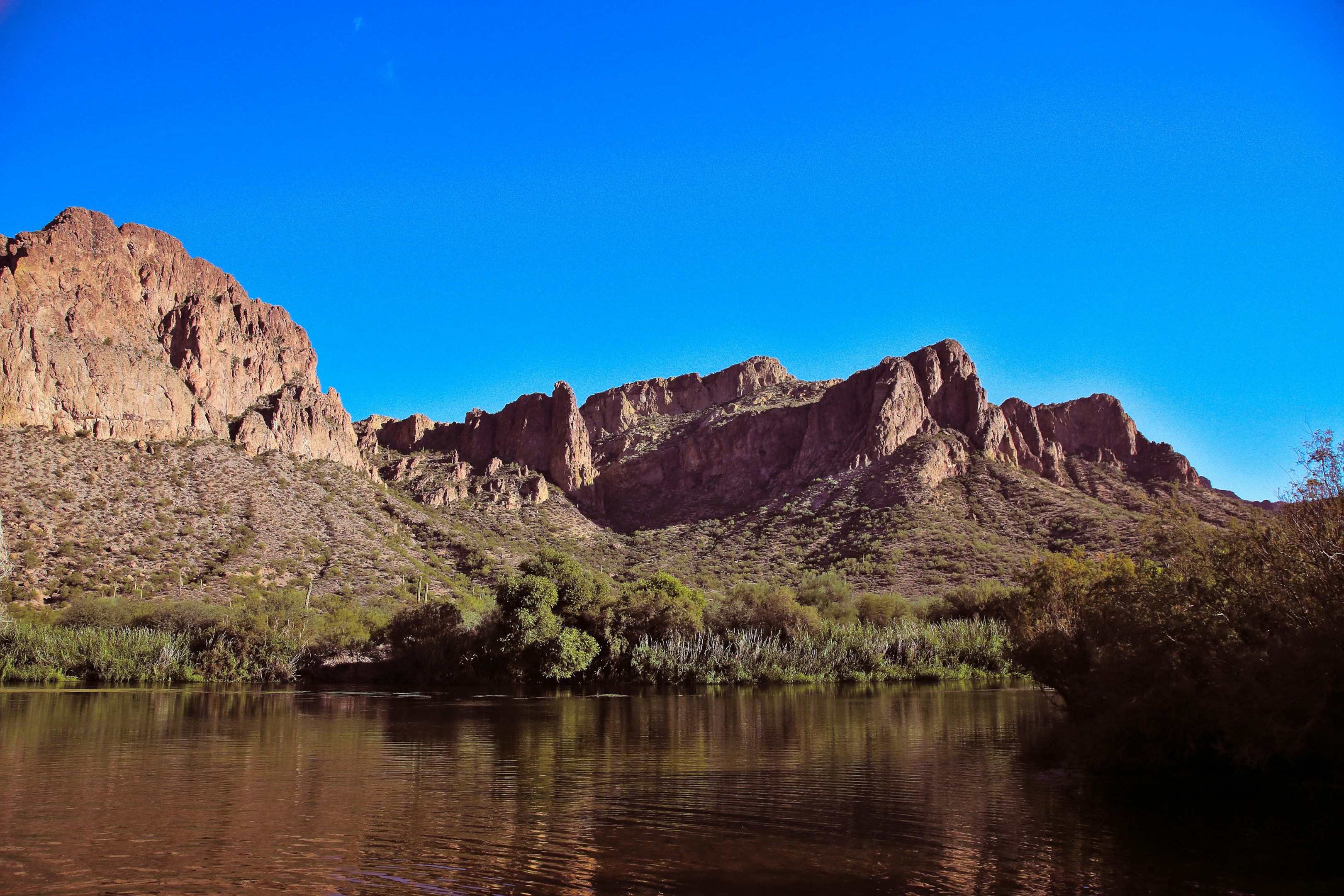 salt river, Arizona, river trip, river's flow