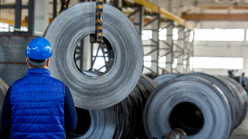 A professional is checking quality control for vulcanization process