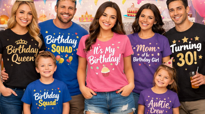 Design Tips for Group or Matching Shirts