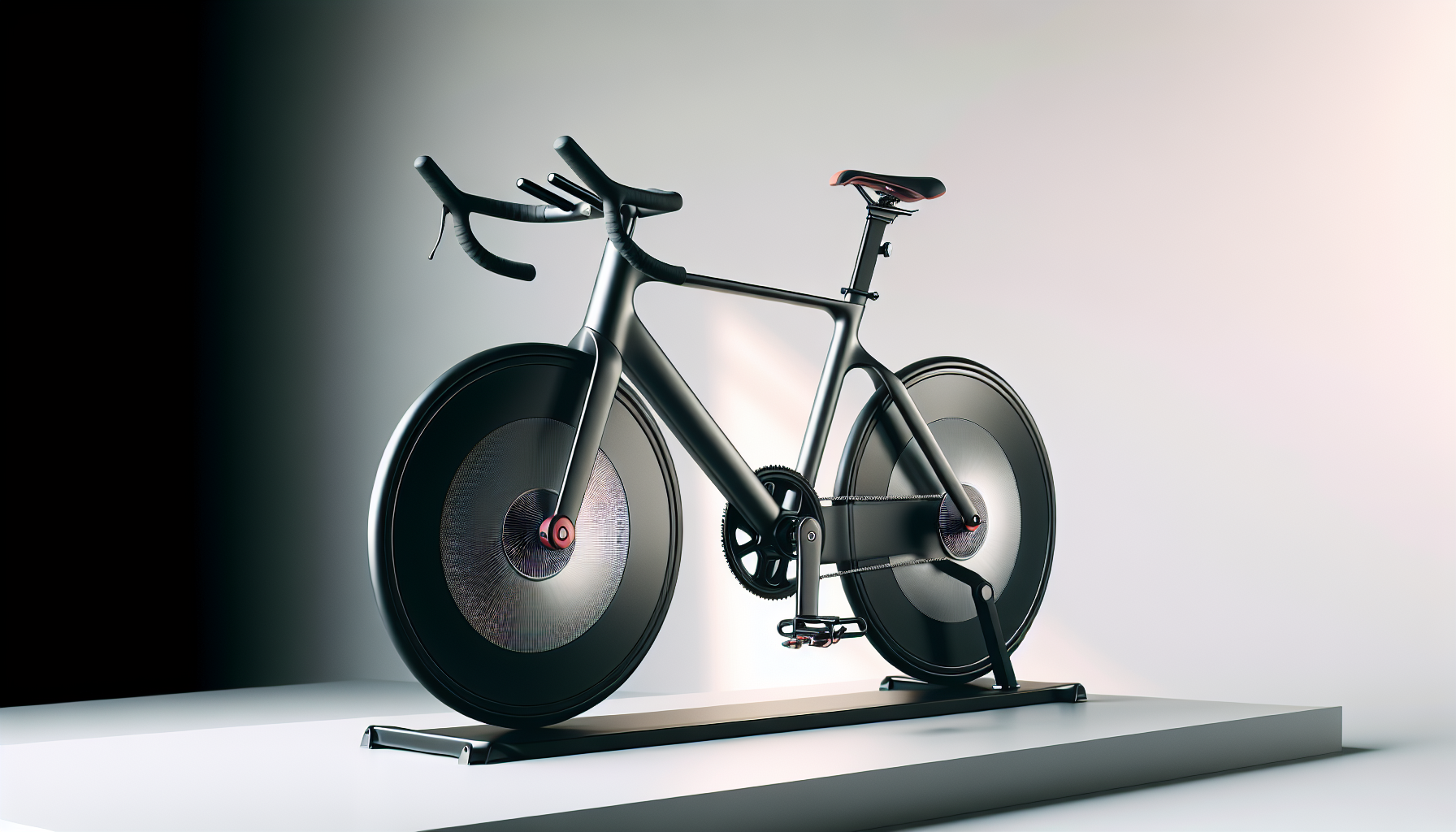 Sleek and modern stationary bike for indoor cycling enthusiasts