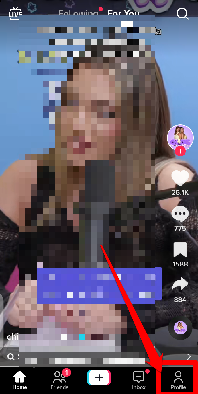 Image showing TikTok's profile icon