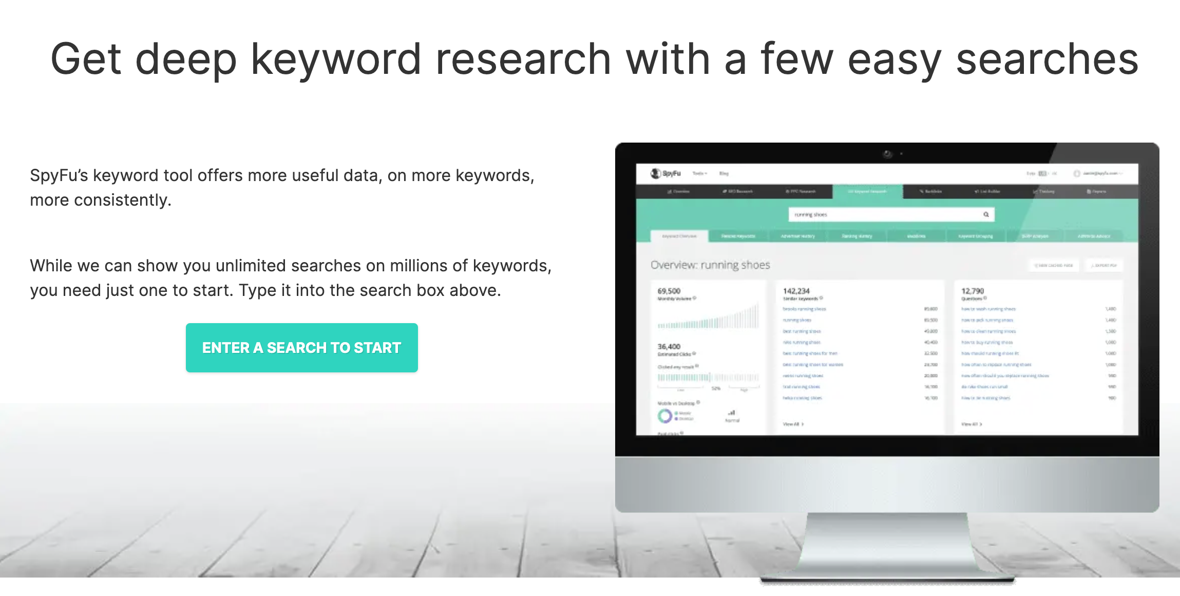 Keyword research tool 